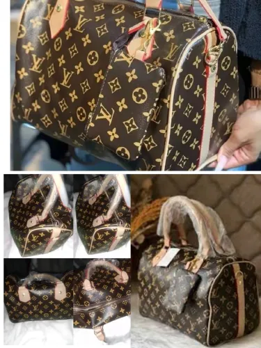 Bolsa baú transversal média LV