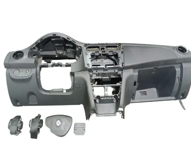KIT AIRBAG LOGAN SANDERO 2015 EM DIANTE ORIGINAL USADO