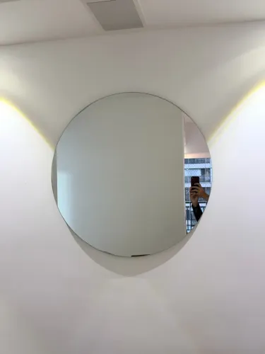 Espelho lapidado novo 80cm