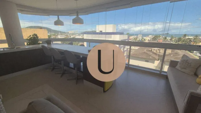 Apartamento , Venda, Guarujá, Enseada, 03 suítes, 02 vagas, vista para o mar