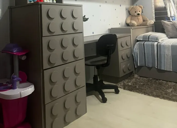 Cama Solteiro Mdf