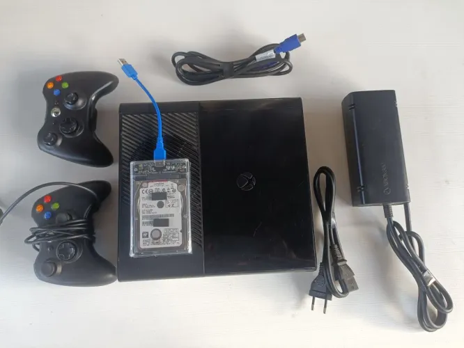 Xbox 360 super slim, desbloqueio Exploit - HD 500GB com mais de 250 jogos