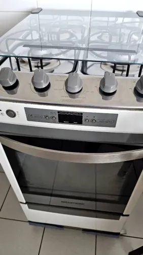 Fogão Brastemp com Timer 4 bocas