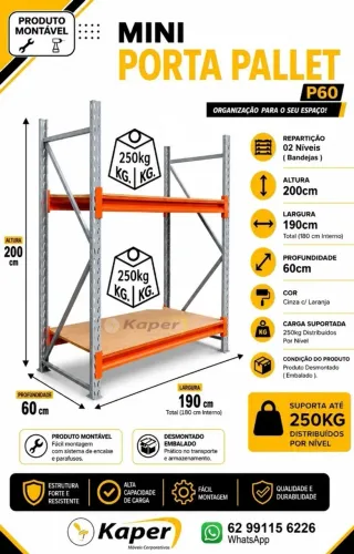 PALETE 2 Níveis ( Promoção )