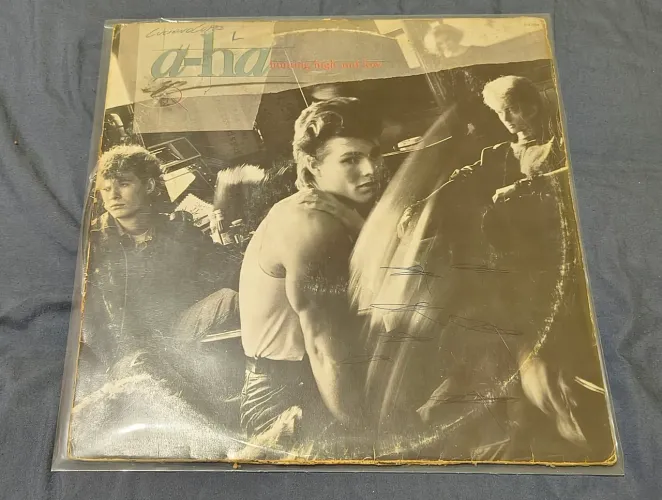 Lp Vinil A-ha Hunting High And Low Raridade 