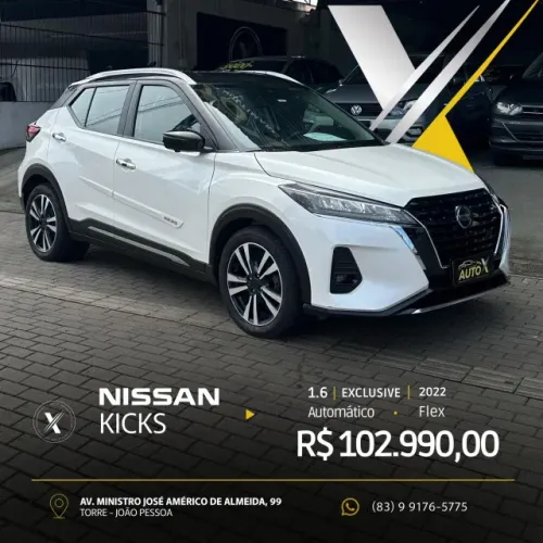 Nissan Kicks Exclusive 1.6 16V Flex AUT 2022