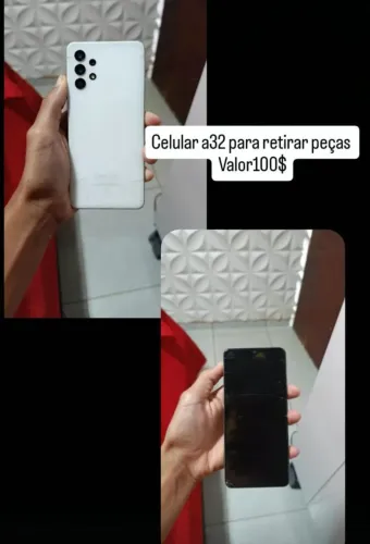 A32 para retirada de peças n tem tela