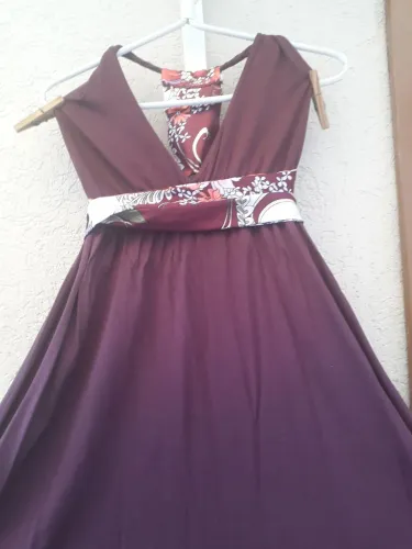 Vestido frente Única Handbook - P- semi novo 