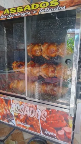 Máquina de assar frango 