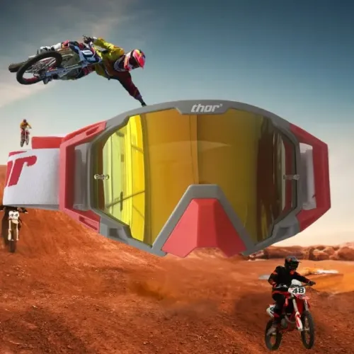Óculos Motocross Trilha Lente Espelhada Importado