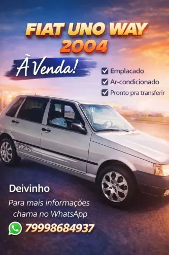 Fiat Uno Mille 1.0 Fire/ F.flex/ Economy 4P 2005
