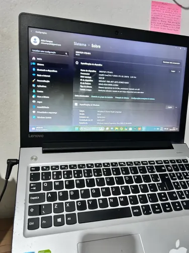 Notebook Lenovo - Intel Core i7 | 8GB RAM | Windows 11