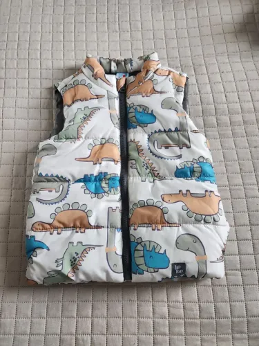 Colete Dinossauro Tip Top - Tamanho 3