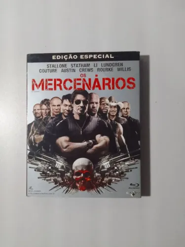 Blu-Ray Os Mercenários / Edição Especial - Com Luva