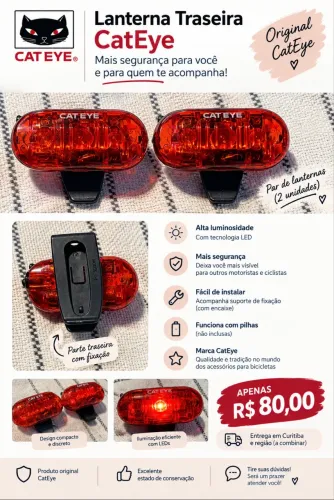 Lanterna para bicicleta!!!
