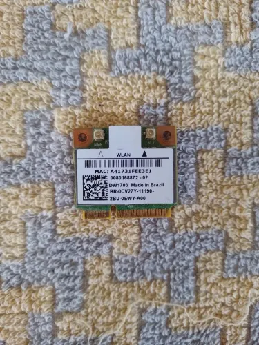 Placa Wifi Wireless Notebook Dell Inspiron DW1703<br>