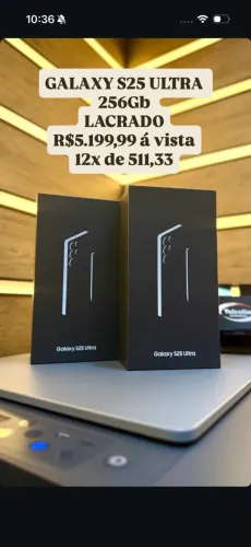 SAMSUNG GALAXY S25 ULTRA 256GB LACRADO