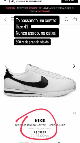 Vendo Nike cortez 