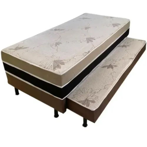 Bicama Box Absolut Solteiro Espuma D33 Ortopédica 88x188x59cm