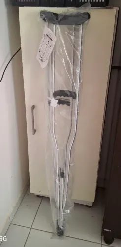 Par de Muletas axilar de alumínio