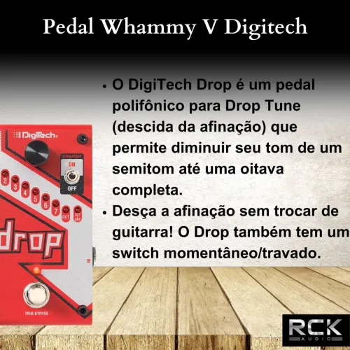 Pedal Digitech Drop D