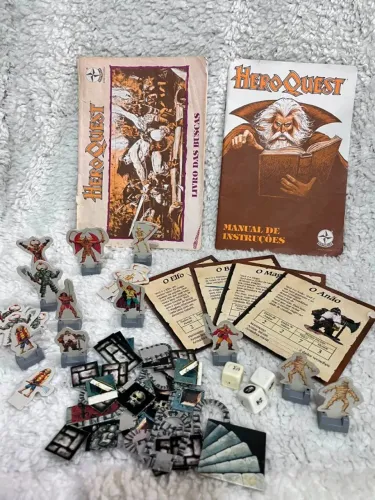 Jogo Hero Quest Anos 90 Estrela - Reposição