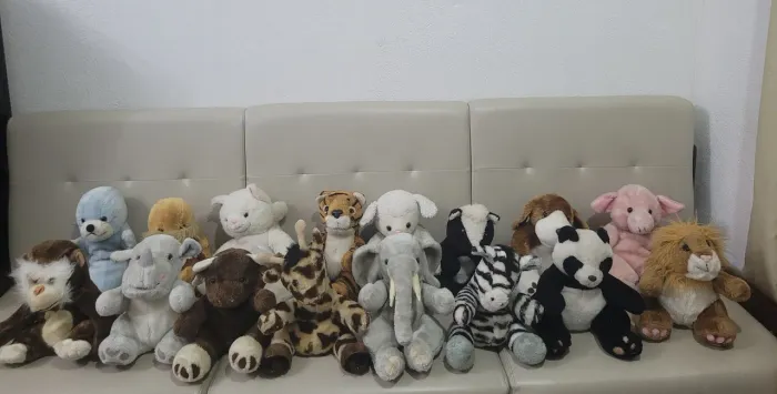 Vendo 17 Pelúcias da Parmalat