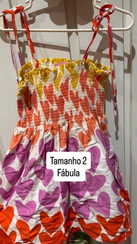 Vestido FÁBULA tamanho 2 anos - lindo! 