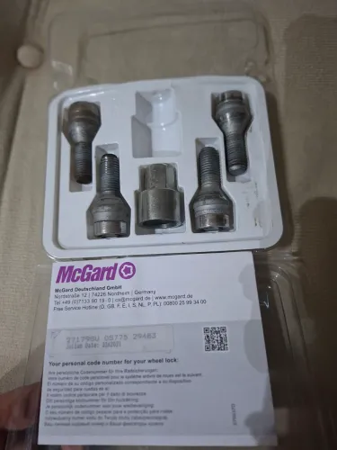 Parafusos antifurto mcgard ASTRA