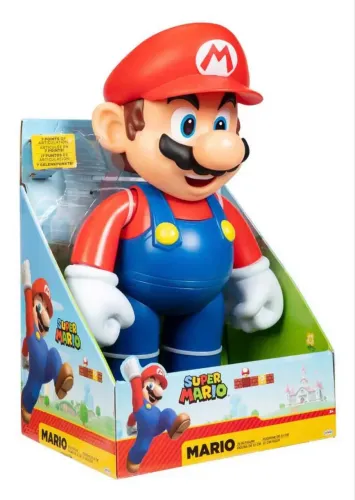 Super Mario Gigante 50cm - Boneco Articulado