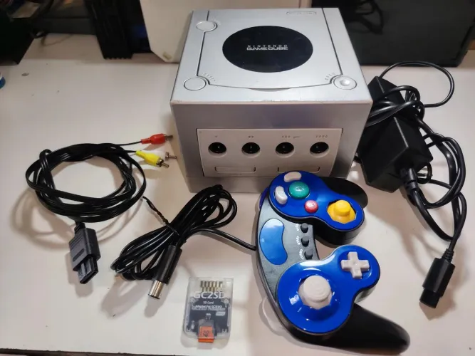 Gamecube desbloqueado com Picoloader - só pegar e jogar