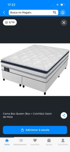 Cama QUEEN seminova