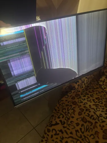 Tv com defeito