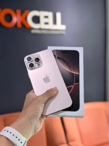 iphone 16 Pro Max Desert 256Gb Seminovo Garantia Loja Física