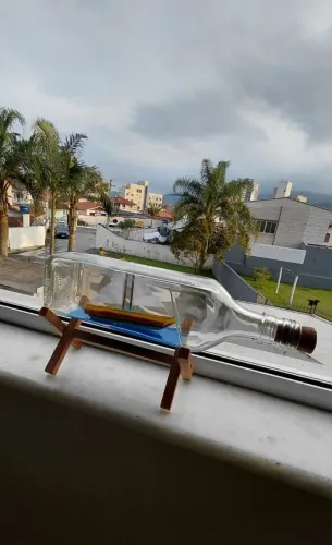 Veleiro na garrafa