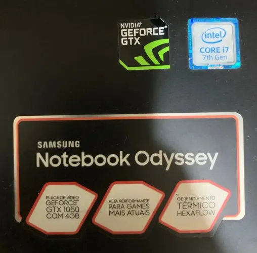 NOTEBOOK ODYSSEY SAMSUNG I7 7GEN