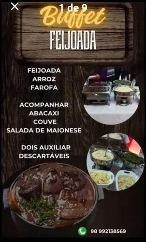 Buffet de feijoada completo