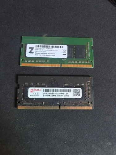 Memória RAM 2 x 8GB DDR4 3200MHz Notebook