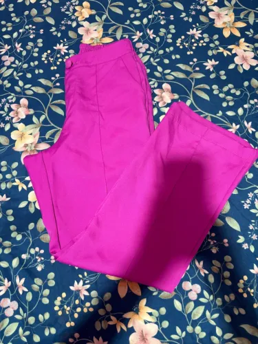 CALÇA DE ALFAIATARIA ROSA