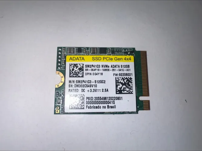 SSD ADATA 512GB NVMe M.2 2230 PCIe 4.0 Notebook Dell G15