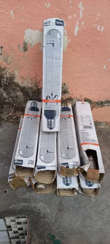 Lâmpadas vapor metálica 1000w