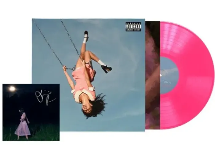 Vinil Olivia Rodrigo - you seem pretty sad for a girl so in love LP hot pink autografado