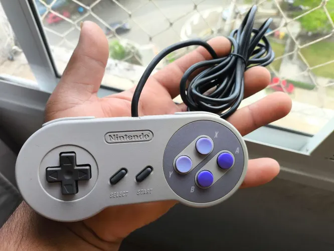 Controle super Nintendo baby