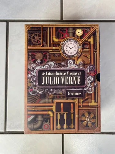 Box de livros - As extraordinárias viagens de Júlio Verne