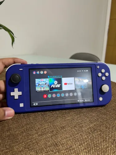 Nintendo Switch Lite Azul + 37 Jogos | aceito cartão 12x | aceito troca