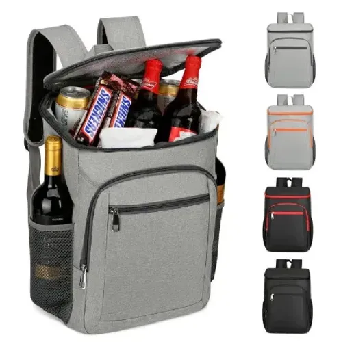 Bolsa Mochila Térmica Impermeável Grande Capacidade Cooler Portátil Quente Frio z1449