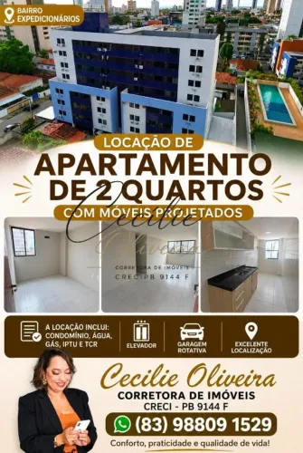 Locação- Apt. 2 q-Expedicionários