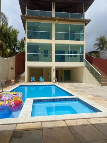 ? CASA COM PISCINA PRIVATIVA A 50M DA PRAIA | ATÉ 20 PESSOAS | PROMOÇÃO R$ 1.600 ?