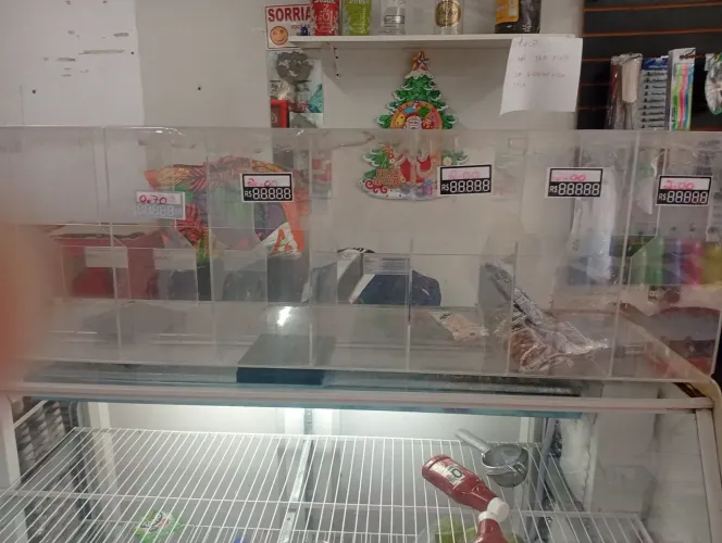 Baleiro acrílico