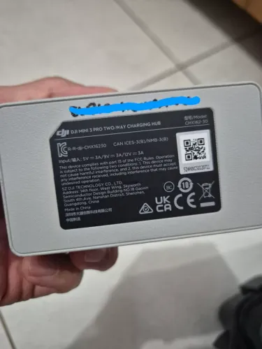 Hub de Carregamento Dji + 2 baterias para Dji mini 3 pro